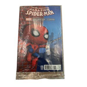 THE AMAZING SPIDER-MAN #16 (2016) COLLECTOR CORPS VARIANT MARVEL COMICS 